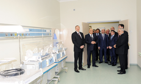 President Ilham Aliyev inaugurates Central Hospital in Gusar region (PHOTO)