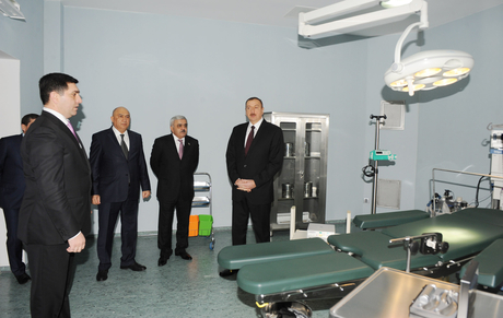 President Ilham Aliyev inaugurates Central Hospital in Gusar region (PHOTO)