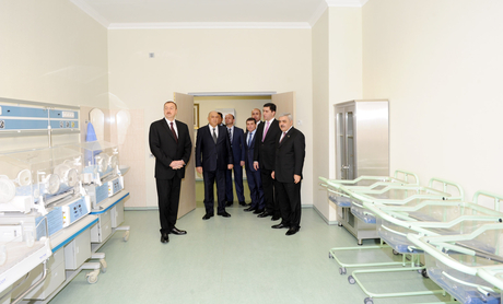 President Ilham Aliyev inaugurates Central Hospital in Gusar region (PHOTO)