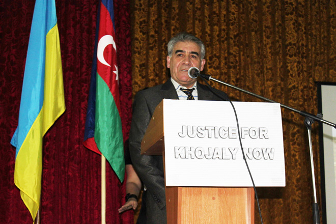 Film of Trend News Agency about Khojaly genocide shown in Ukrainian Nikolayev (PHOTO) (VIDEO)