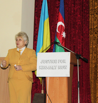 Film of Trend News Agency about Khojaly genocide shown in Ukrainian Nikolayev (PHOTO) (VIDEO)
