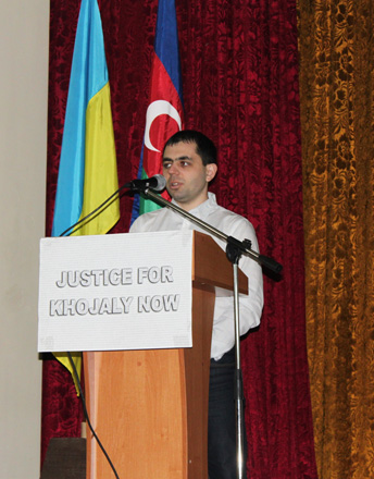 Film of Trend News Agency about Khojaly genocide shown in Ukrainian Nikolayev (PHOTO) (VIDEO)