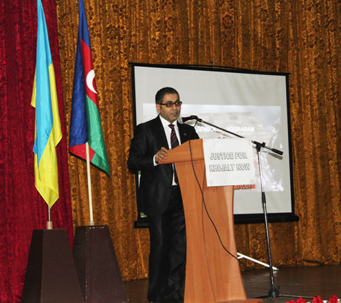 Film of Trend News Agency about Khojaly genocide shown in Ukrainian Nikolayev (PHOTO) (VIDEO)