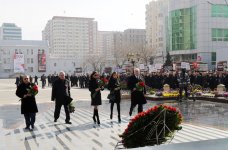 President of Azerbaijan honors memory of Khojaly genocide victims (PHOTO)