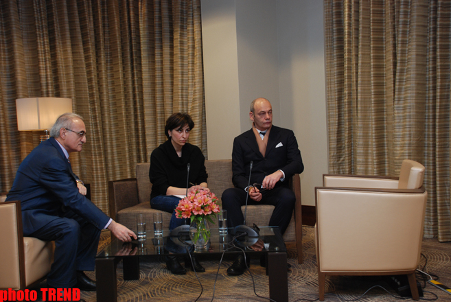 Italian fashion designer presents design of sports uniforms of Azerbaijani Olympians (PHOTO)