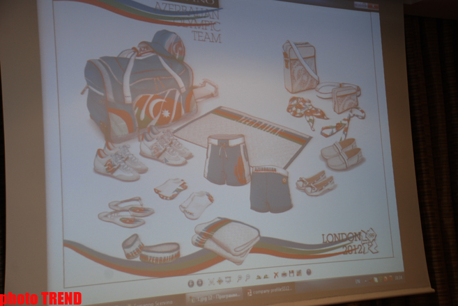 Italian fashion designer presents design of sports uniforms of Azerbaijani Olympians (PHOTO)
