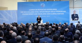 President: Azerbaijan to continue making efforts for comprehensive development (PHOTO)