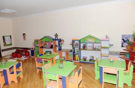 President of Azerbaijan inspects newly-reconstructed kindergartens in Nizami and Khatai districts (PHOTO)