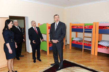 President of Azerbaijan inspects newly-reconstructed kindergartens in Nizami and Khatai districts (PHOTO)