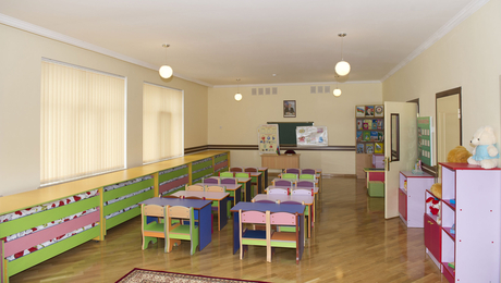 President of Azerbaijan inspects newly-reconstructed kindergartens in Nizami and Khatai districts (PHOTO)