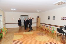 President of Azerbaijan inspects newly-reconstructed kindergartens in Nizami and Khatai districts (PHOTO)