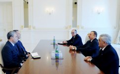 Azerbaijani President receives BP chairman