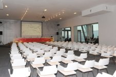 Azerbaijan`s first lady views exhibition reflecting history of Eurovision Song Contest