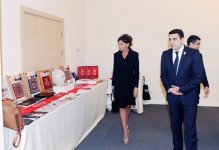 Azerbaijan`s first lady views exhibition reflecting history of Eurovision Song Contest