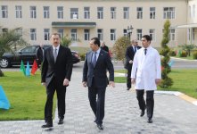Azerbaijani President inaugurates Astara central hospital after major repair and reconstruction (PHOTO)