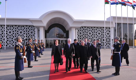 President of Croatia ends visit to Azerbaijan
