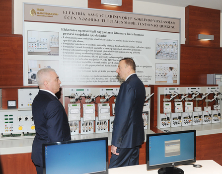 Azerbaijani President attends opening of several facilities of Bakielektrikshebeke OJSC  (PHOTO)