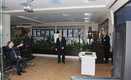 Azerbaijani President attends opening of several facilities of Bakielektrikshebeke OJSC  (PHOTO)