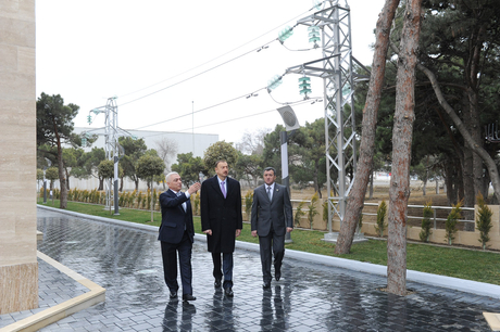Azerbaijani President attends opening of several facilities of Bakielektrikshebeke OJSC  (PHOTO)