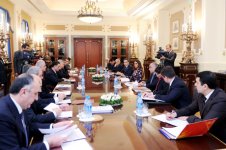 President of Heydar Aliyev Foundation Mehriban Aliyeva chairs regular meeting of Eurovision 2012 organizing committee (PHOTO)