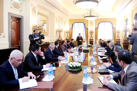 President of Heydar Aliyev Foundation Mehriban Aliyeva chairs regular meeting of Eurovision 2012 organizing committee (PHOTO)