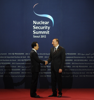 Azerbaijani President attends Nuclear Security Summit in Seoul (PHOTO)