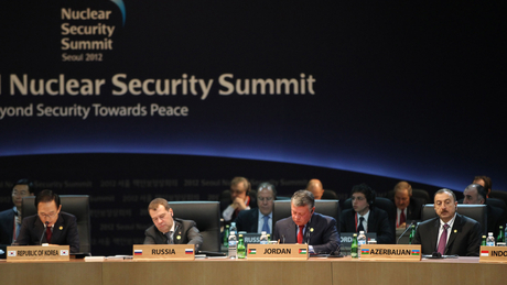 President Ilham Aliyev: Azerbaijan supports international community`s efforts on nuclear security (PHOTO)