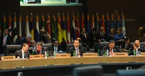 President Ilham Aliyev: Azerbaijan supports international community`s efforts on nuclear security (PHOTO)