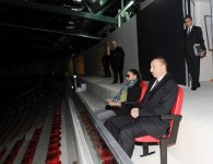 Azerbaijani President and his spouse inspect construction progress at National Flag Square and Sports and Concert Complex (PHOTO)