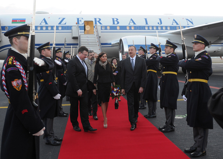 Azerbaijani President arrives in Czech Republic for state visit