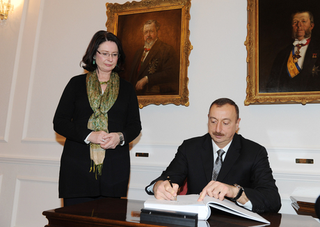 Azerbaijani President meets speaker of Czech Parliament`s Chamber of Deputies (PHOTO)