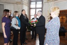 Czech Senate President hosts dinner in honor of Azerbaijani President (PHOTO)