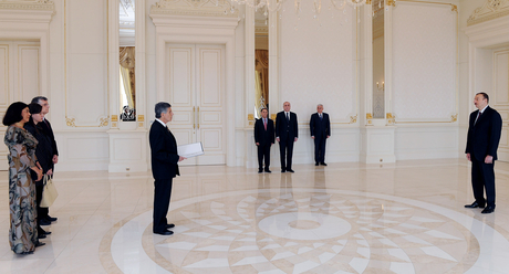 Azerbaijani President receives credentials of incoming Brazilian ambassador