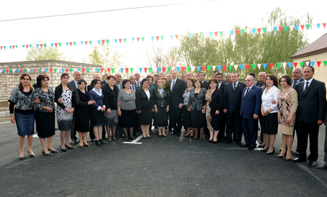 President of Azerbaijan opens Gazakhbayli-Ashaghi Salahli motorway (PHOTO)