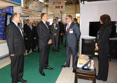Azerbaijani President gets acquainted with Azerbaijan International Travel and Tourism Fair in Baku