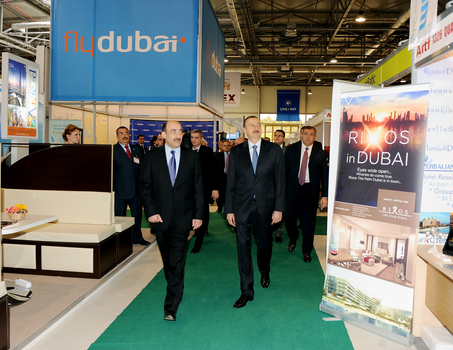 Azerbaijani President gets acquainted with Azerbaijan International Travel and Tourism Fair in Baku