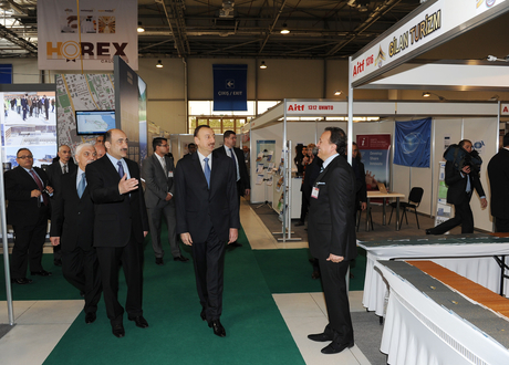 Azerbaijani President gets acquainted with Azerbaijan International Travel and Tourism Fair in Baku
