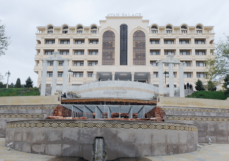 President Ilham Aliyev opens Ayan Palace Hotel in Tovuz (PHOTO)