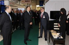 Azerbaijani President gets acquainted with Azerbaijan International Travel and Tourism Fair in Baku