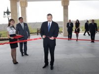 President Ilham Aliyev opens Ayan Palace Hotel in Tovuz (PHOTO)