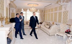 President Ilham Aliyev opens Ayan Palace Hotel in Tovuz (PHOTO)