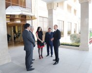 President Ilham Aliyev opens Ayan Palace Hotel in Tovuz (PHOTO)