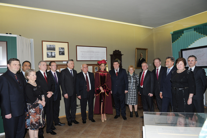 Azerbaijan`s first lady receives diploma of Honorary Professor of I.M. Sechenov First Moscow State Medical University (PHOTO)