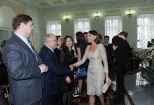 “Stars of the Commonwealth" award presented to First Lady of Azerbaijan in Moscow (PHOTO)