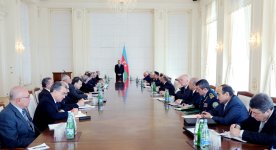 President of Azerbaijan chairs Cabinet’s meeting on outcomes of socio-economic development in first quarter 2012 and forthcoming duties (PHOTO)
