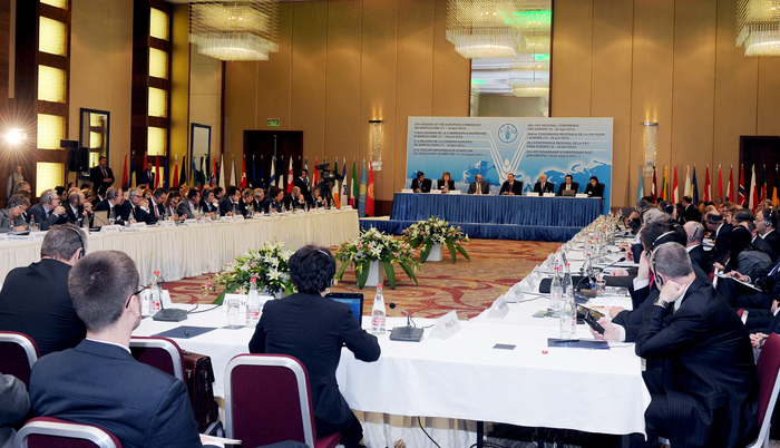 Azerbaijani President attends FAO European Regional Conference (PHOTO)