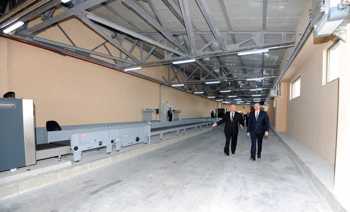 Azerbaijan`s President inaugurates new runway at Heydar Aliyev International Airport (PHOTO)