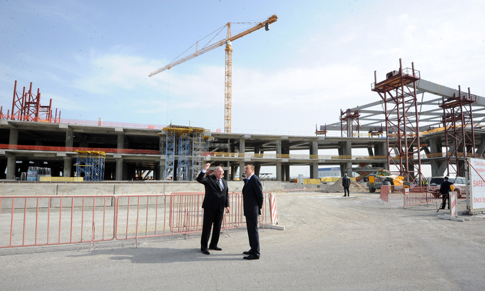 Azerbaijan`s President inaugurates new runway at Heydar Aliyev International Airport (PHOTO)