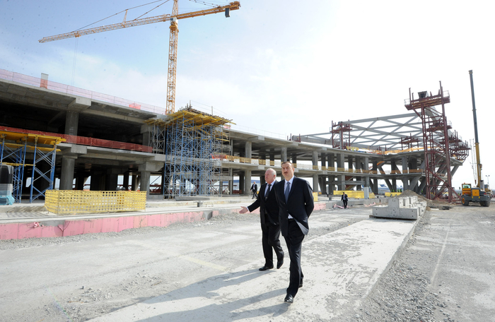 Azerbaijan`s President inaugurates new runway at Heydar Aliyev International Airport (PHOTO)