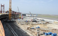 Azerbaijan`s President inaugurates new runway at Heydar Aliyev International Airport (PHOTO)